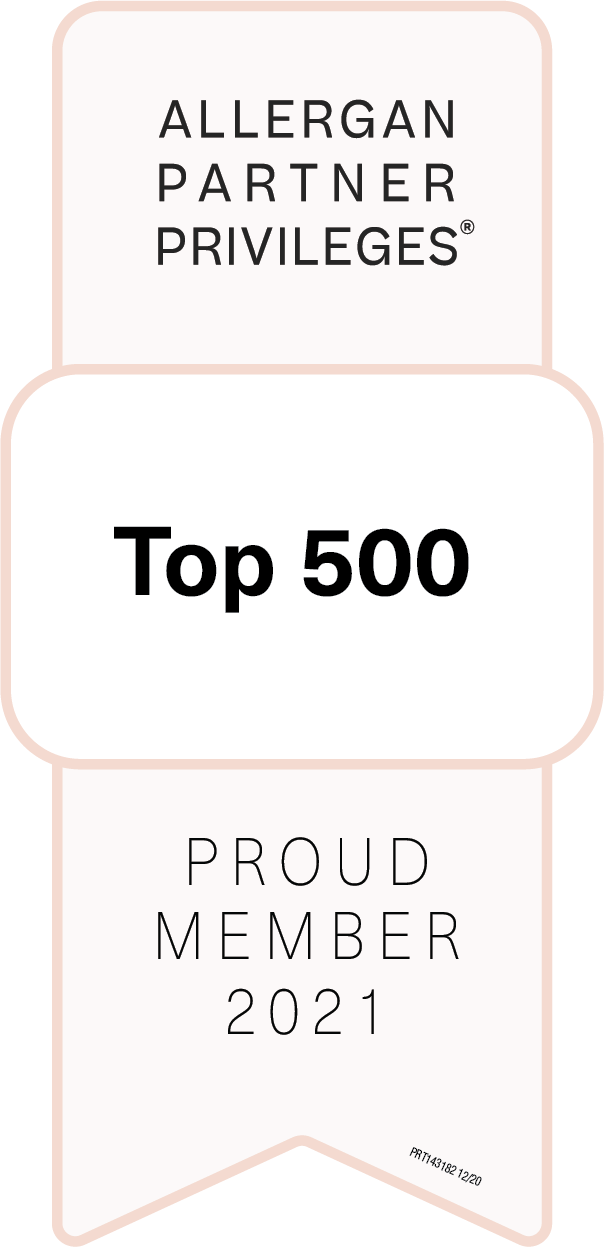 Allergan Partner Top 500 Badge