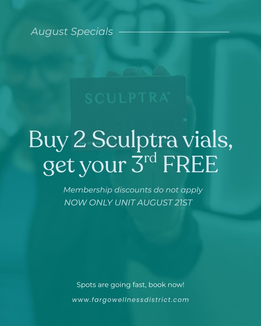 Fargo Sculptra Monthly Special